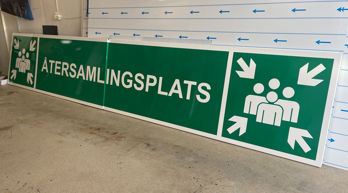Skyltar åt ISS