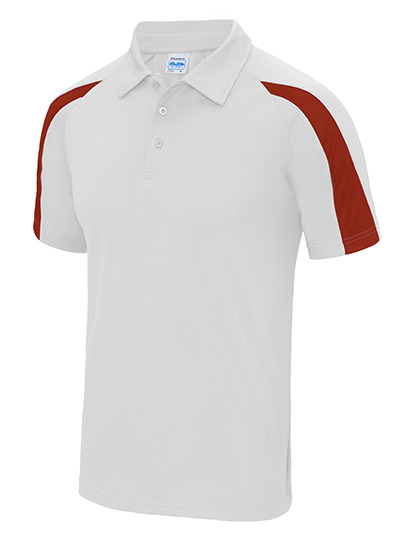 JC043 Arctic-White Fire-Red
